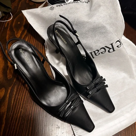 Reformation Noreen sling back pumps - Picture 6 of 6